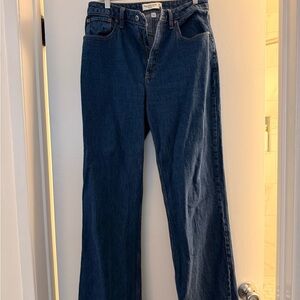 Abercrombie & Fitch Dark Blue Flare Jeans